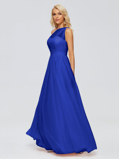 Alexandra One-Shoulder Chiffon Bridesmaid Dresses
