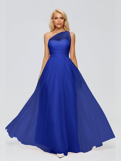 Alexandra One-Shoulder Chiffon Bridesmaid Dresses
