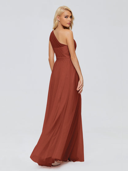 Alexandra One-Shoulder Chiffon Bridesmaid Dresses
