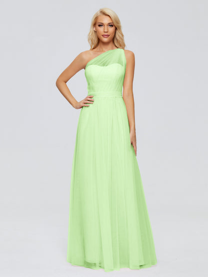 Alexandra One-Shoulder Chiffon Bridesmaid Dresses