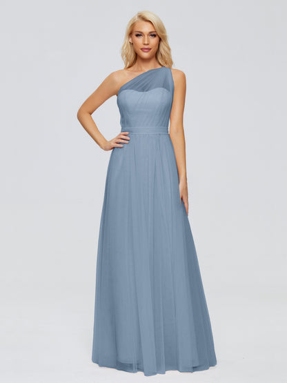 Alexandra One-Shoulder Chiffon Bridesmaid Dresses