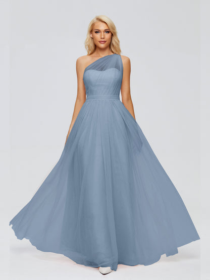 Alexandra One-Shoulder Chiffon Bridesmaid Dresses