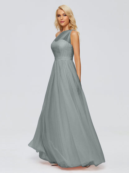 Alexandra One-Shoulder Chiffon Bridesmaid Dresses