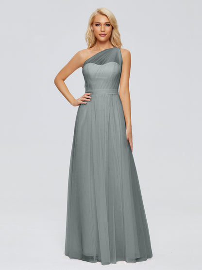 Alexandra One-Shoulder Chiffon Bridesmaid Dresses