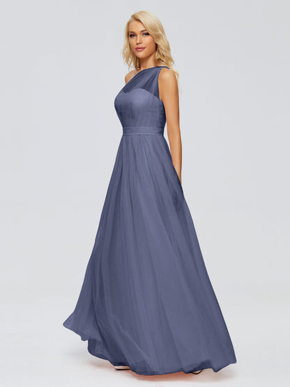 Alexandra One-Shoulder Chiffon Bridesmaid Dresses