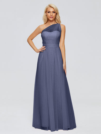 Alexandra One-Shoulder Chiffon Bridesmaid Dresses