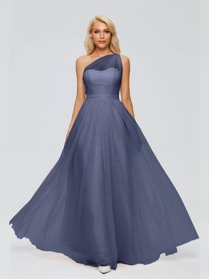 Alexandra One-Shoulder Chiffon Bridesmaid Dresses
