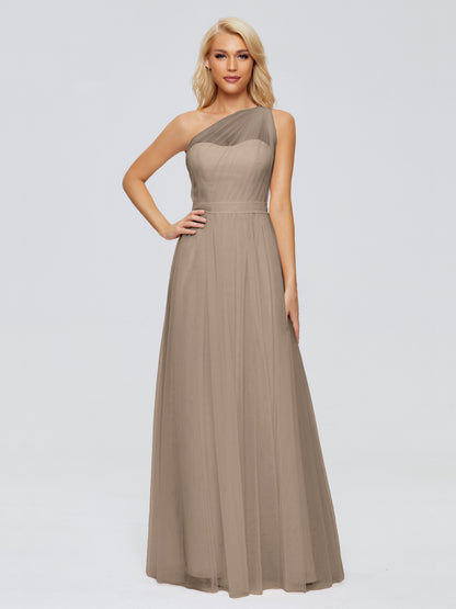 Alexandra One-Shoulder Chiffon Bridesmaid Dresses