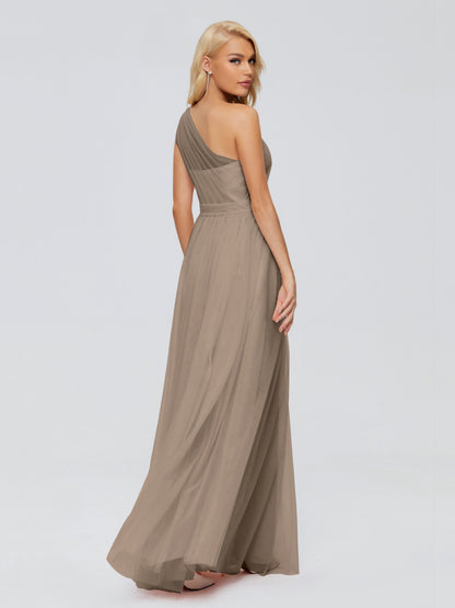 Alexandra One-Shoulder Chiffon Bridesmaid Dresses