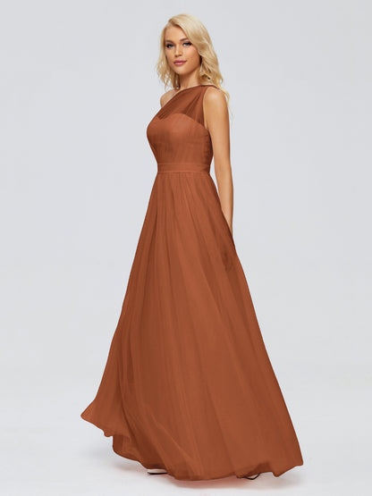 Alexandra One-Shoulder Chiffon Bridesmaid Dresses