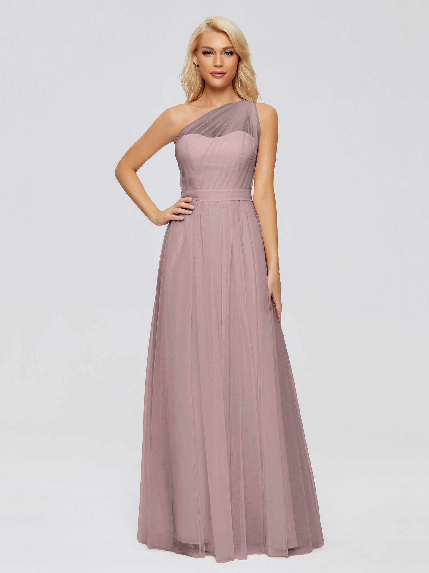 Alexandra One-Shoulder Chiffon Bridesmaid Dresses