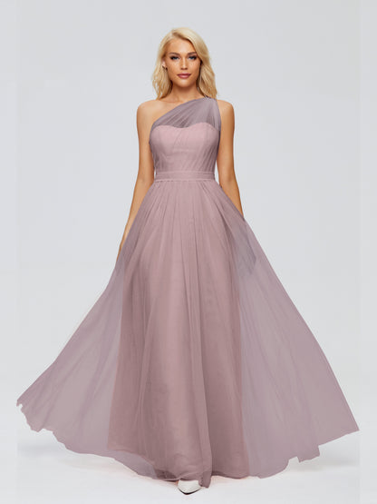 Alexandra One-Shoulder Chiffon Bridesmaid Dresses