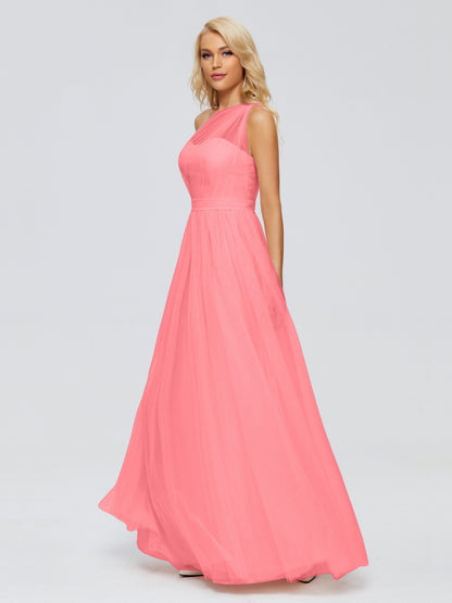 Alexandra One-Shoulder Chiffon Bridesmaid Dresses