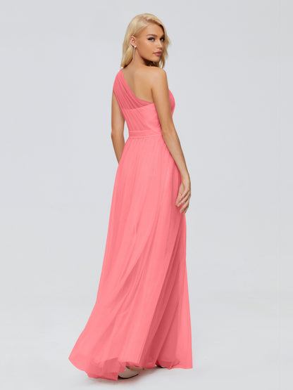 Alexandra One-Shoulder Chiffon Bridesmaid Dresses
