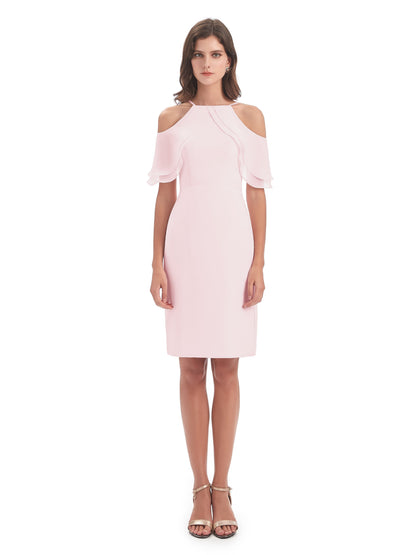 Aranza Off The Shoulder Knee Length Bridesmaid Dresses