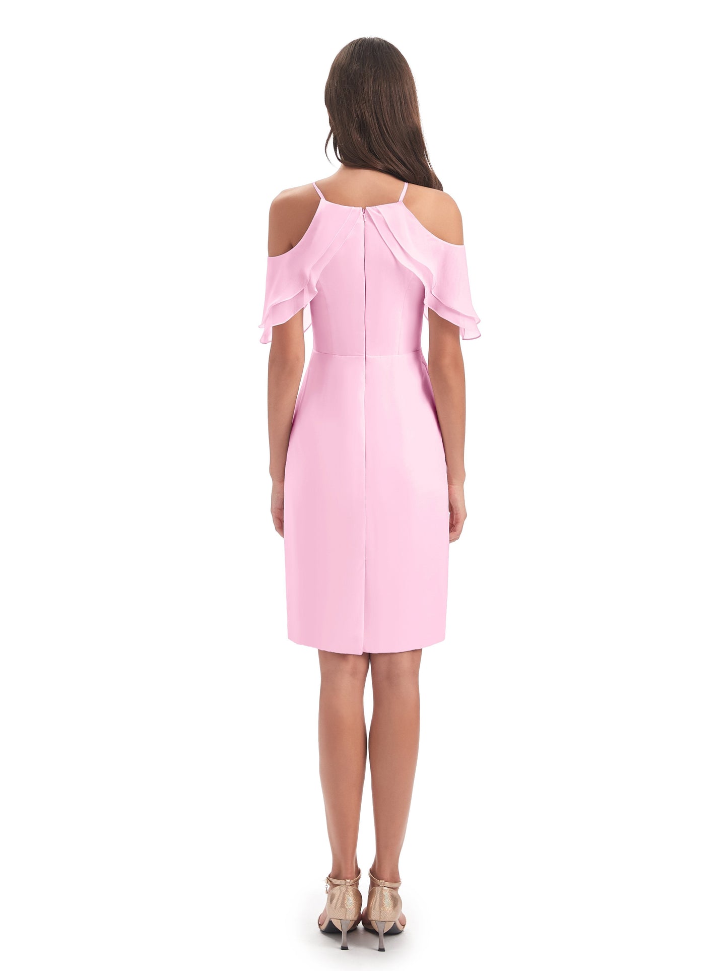 Aranza Off The Shoulder Knee Length Bridesmaid Dresses