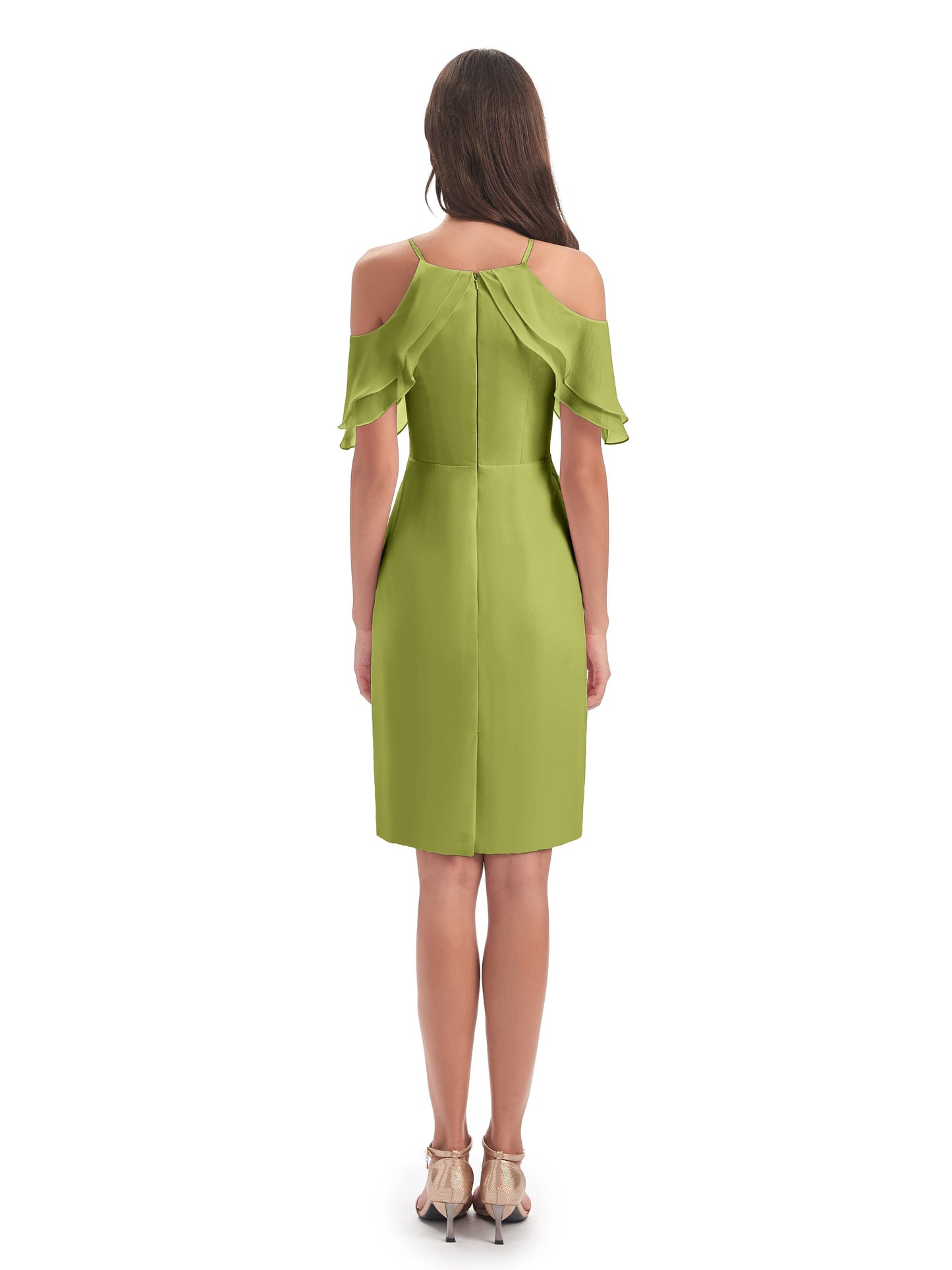 Aranza Off The Shoulder Knee Length Bridesmaid Dresses