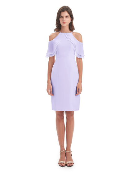 Aranza Off The Shoulder Knee Length Bridesmaid Dresses