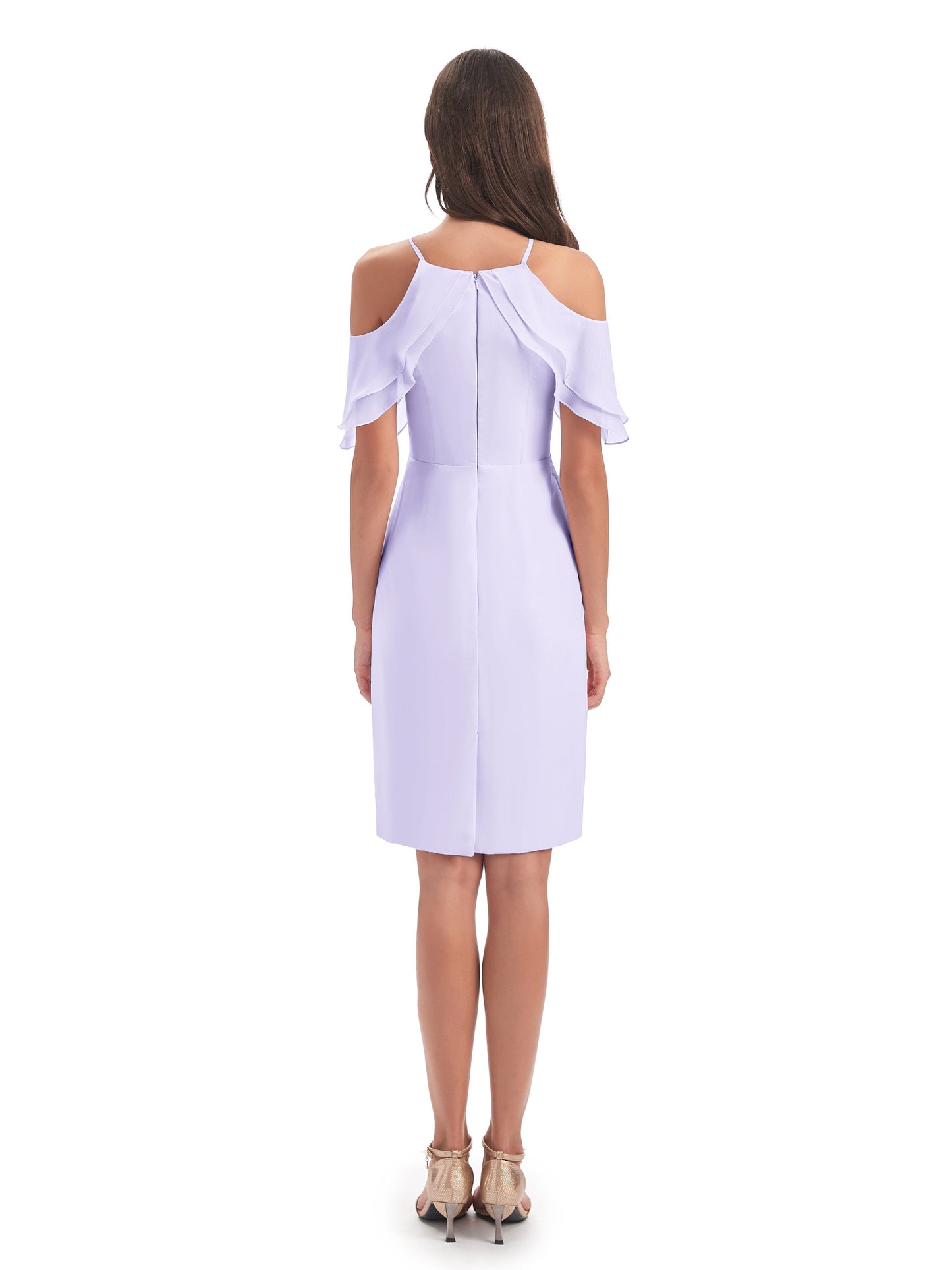 Aranza Off The Shoulder Knee Length Bridesmaid Dresses