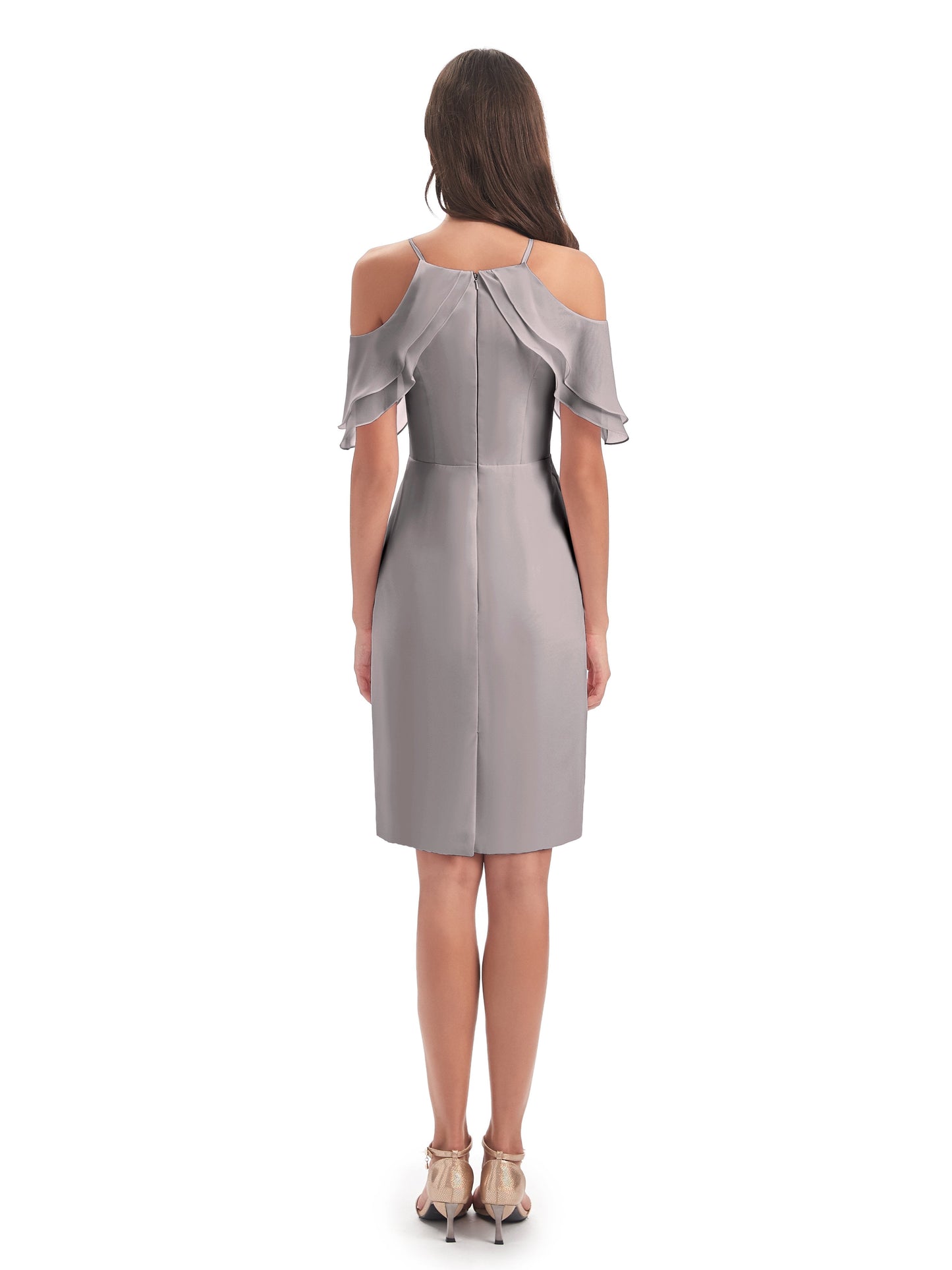 Aranza Off The Shoulder Knee Length Bridesmaid Dresses