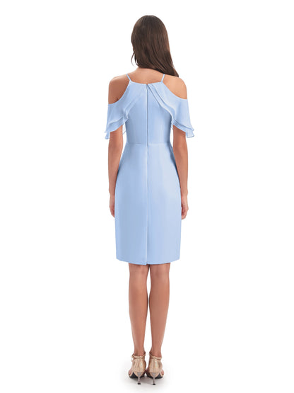 Aranza Off The Shoulder Knee Length Bridesmaid Dresses