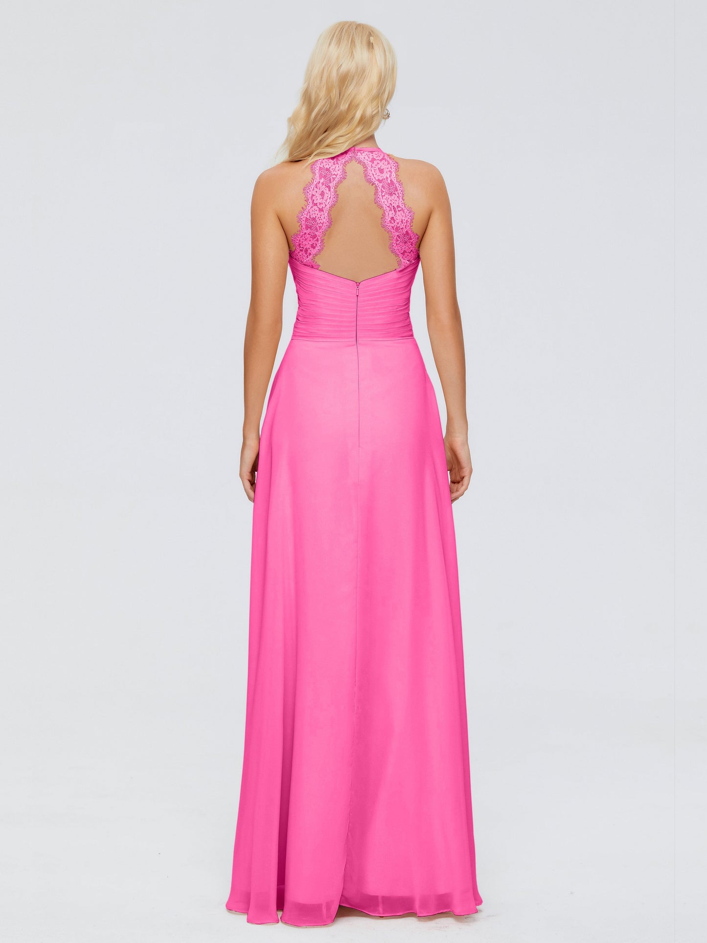 Arya Halter Chiffon Bridesmaid Dresses