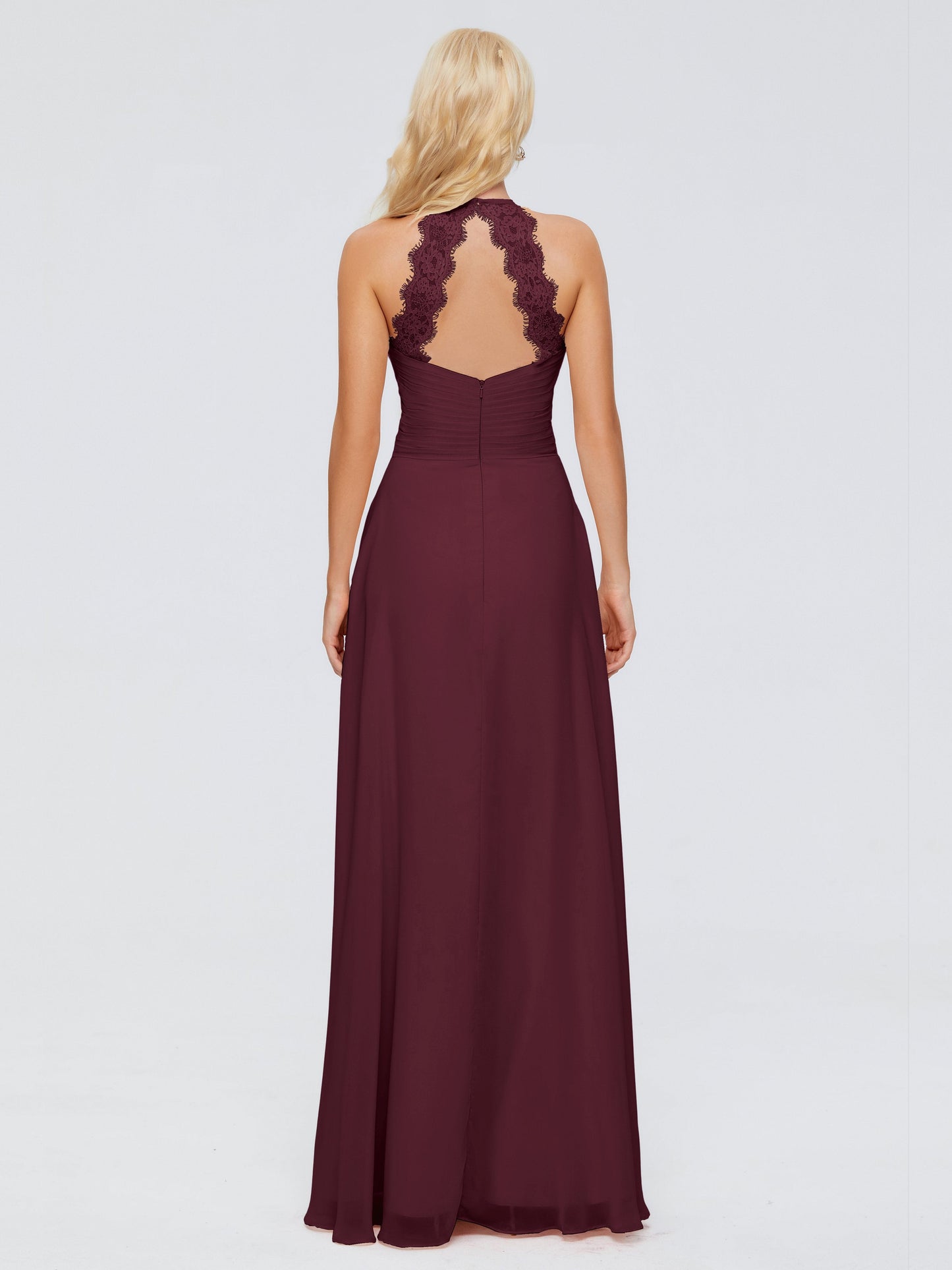 Arya Halter Chiffon Bridesmaid Dresses