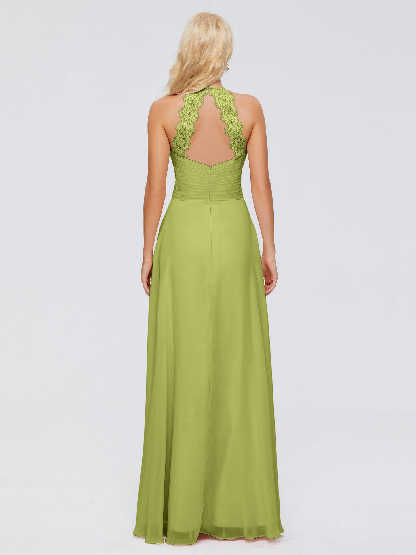 Arya Halter Chiffon Bridesmaid Dresses