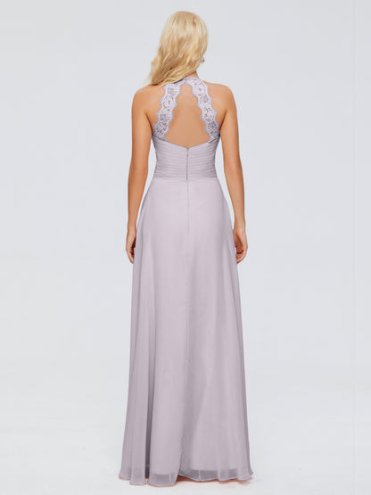 Arya Halter Chiffon Bridesmaid Dresses
