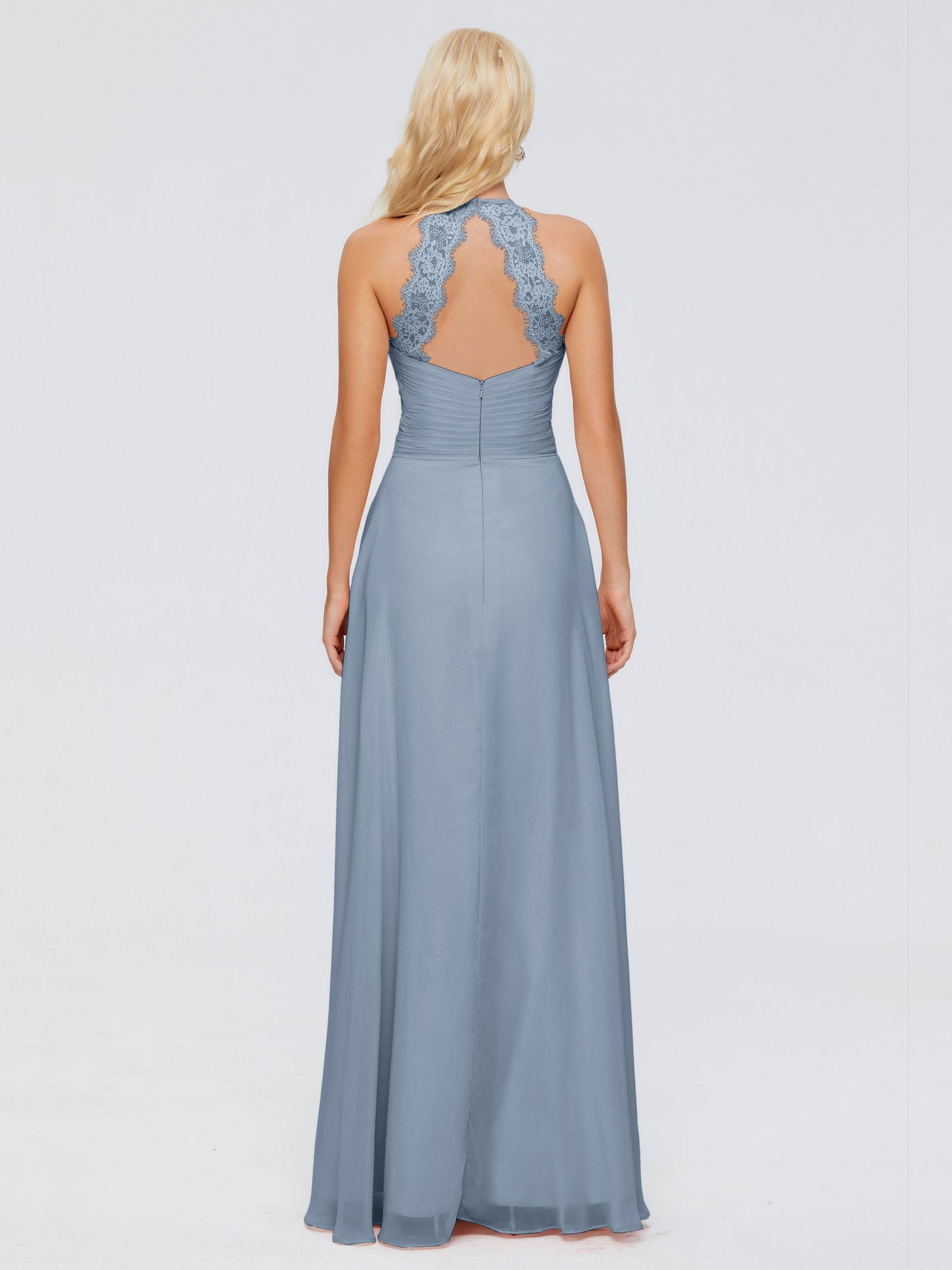 Arya Halter Chiffon Bridesmaid Dresses
