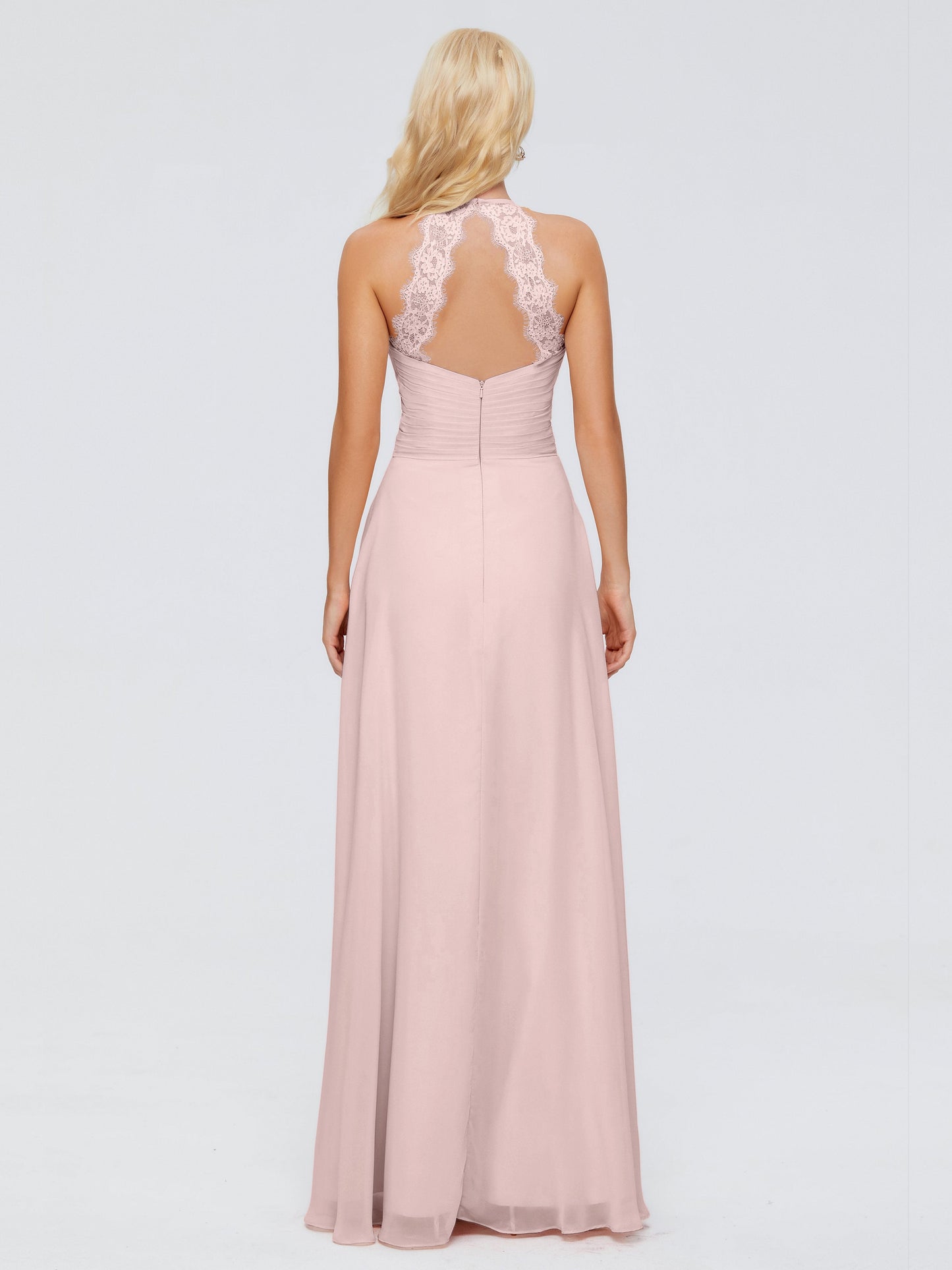 Arya Halter Chiffon Bridesmaid Dresses