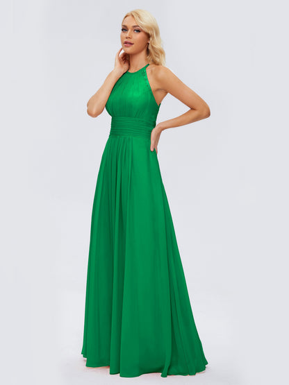 Arya Halter Chiffon Bridesmaid Dresses
