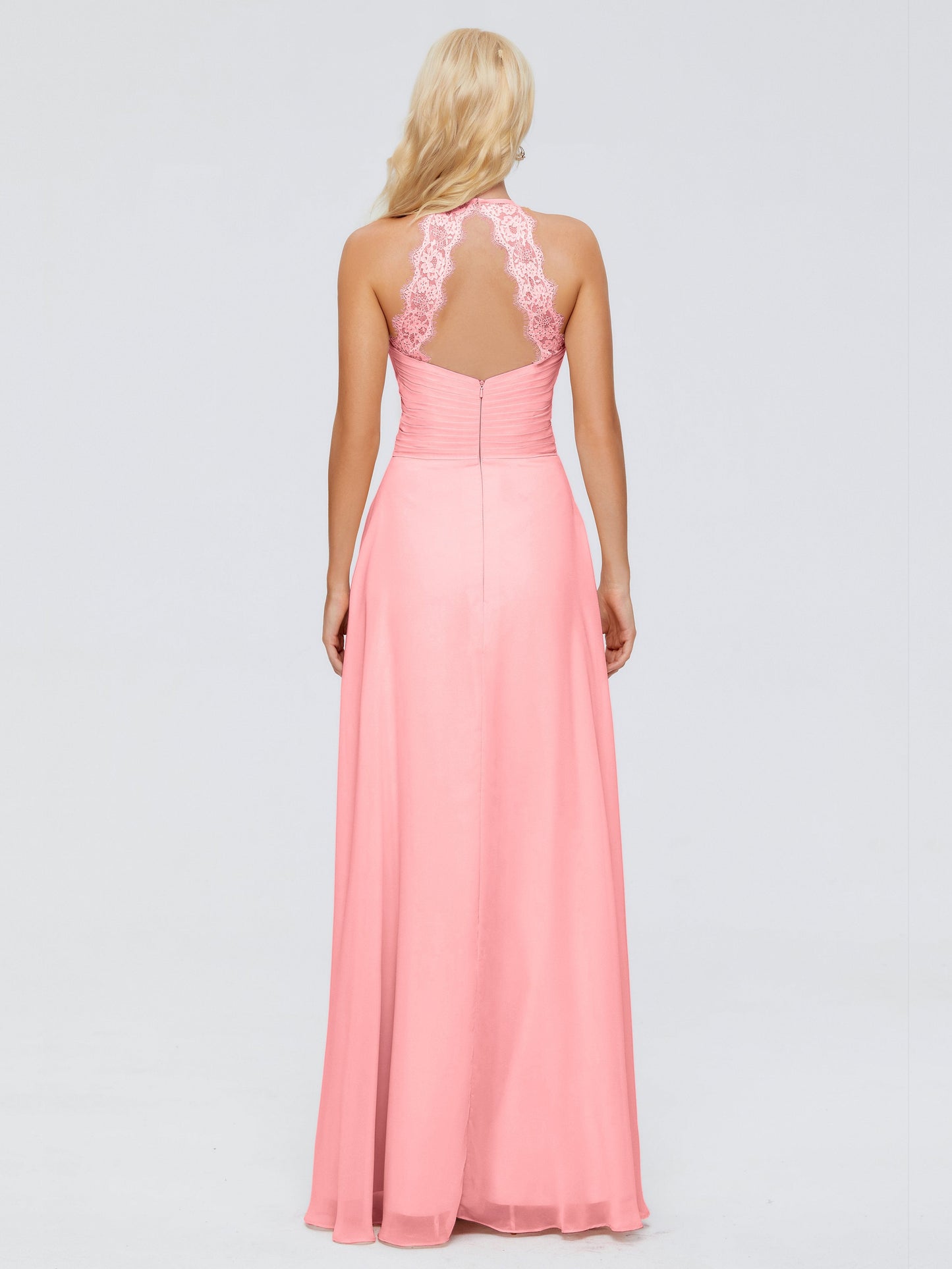 Arya Halter Chiffon Bridesmaid Dresses