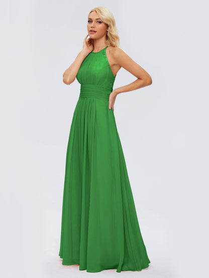 Arya Halter Chiffon Bridesmaid Dresses
