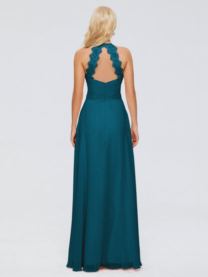 Arya Halter Chiffon Bridesmaid Dresses