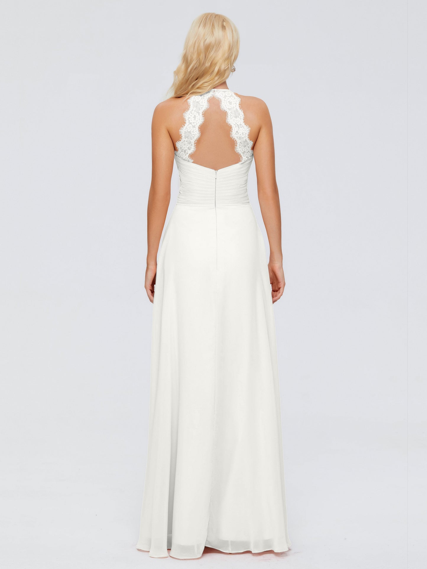 Arya Halter Chiffon Bridesmaid Dresses