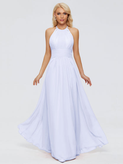 Arya Halter Chiffon Bridesmaid Dresses