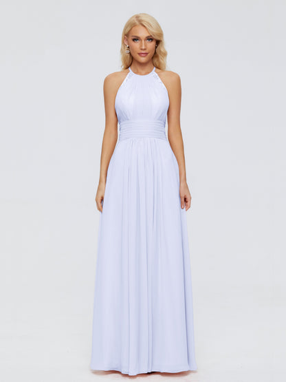Arya Halter Chiffon Bridesmaid Dresses