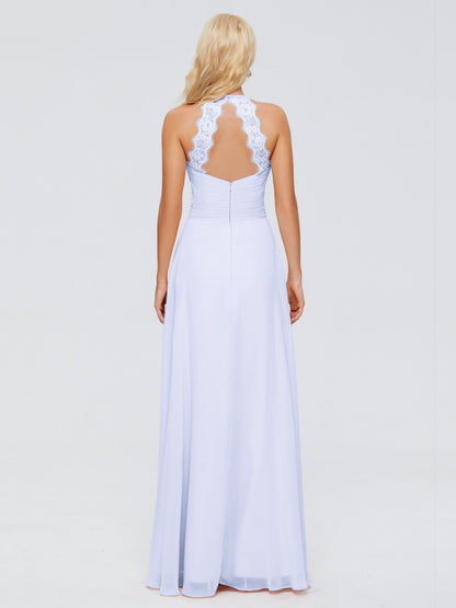 Arya Halter Chiffon Bridesmaid Dresses
