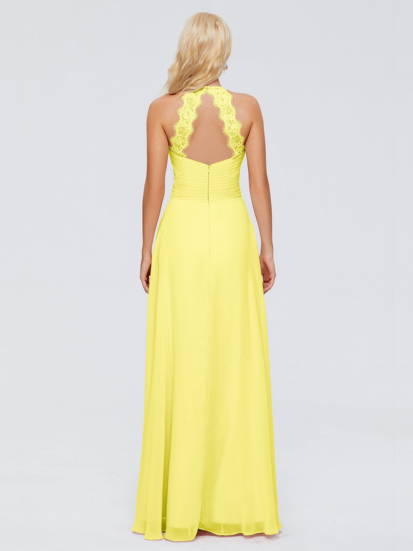 Arya Halter Chiffon Bridesmaid Dresses