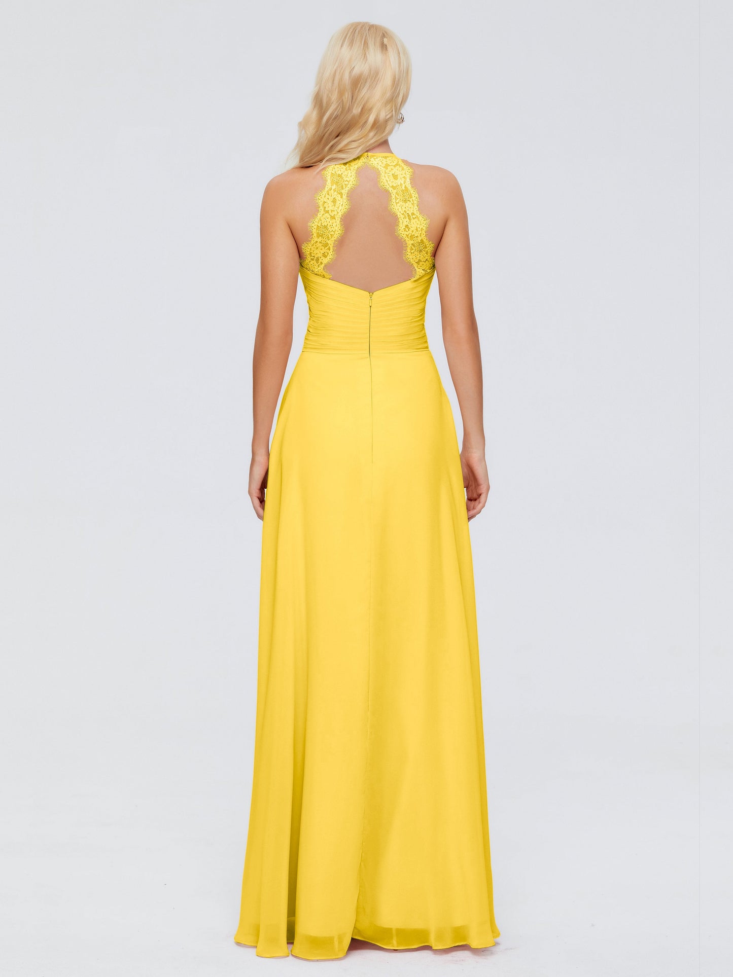Arya Halter Chiffon Bridesmaid Dresses