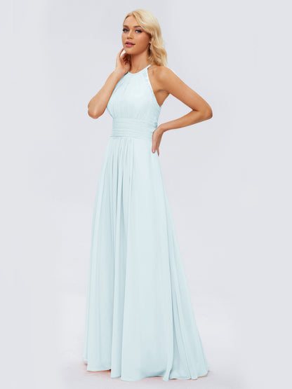 Arya Halter Chiffon Bridesmaid Dresses