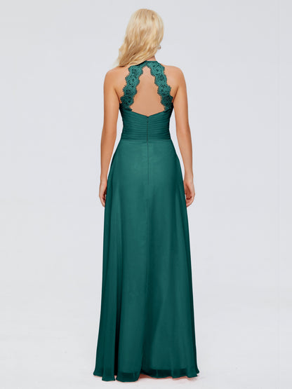Arya Halter Chiffon Bridesmaid Dresses