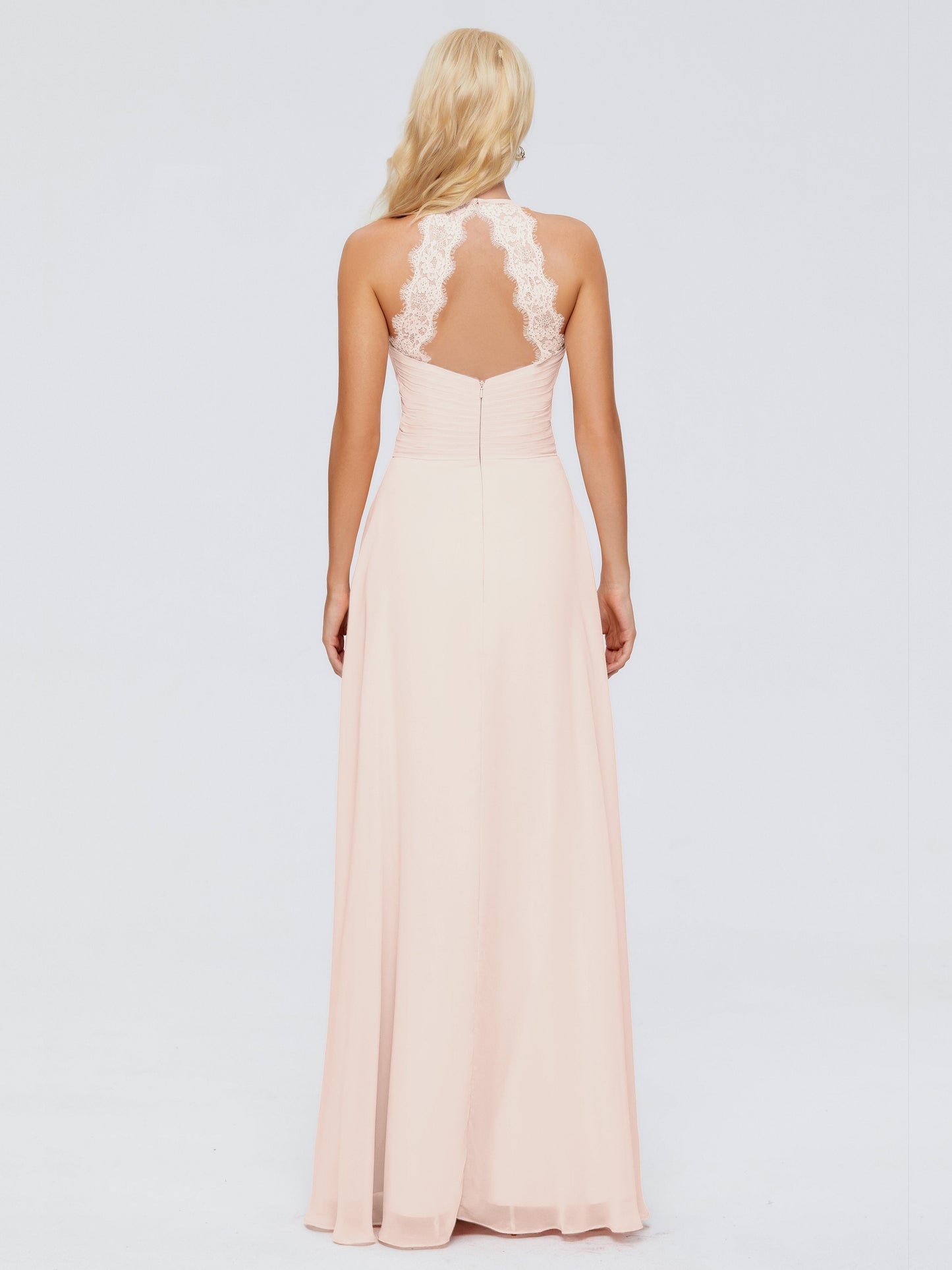 Arya Halter Chiffon Bridesmaid Dresses