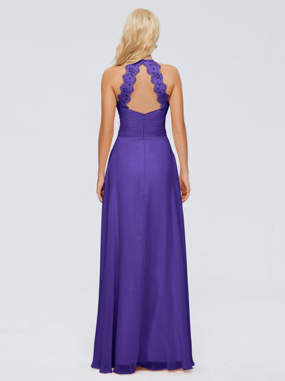 Arya Halter Chiffon Bridesmaid Dresses