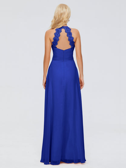 Arya Halter Chiffon Bridesmaid Dresses