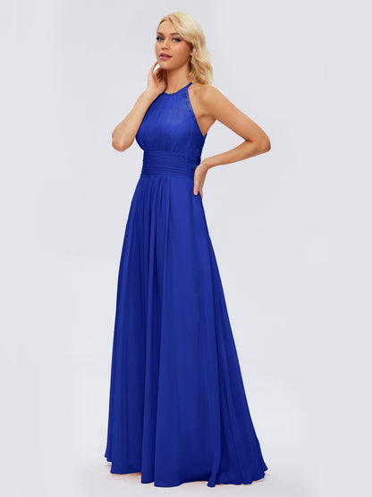 Arya Halter Chiffon Bridesmaid Dresses