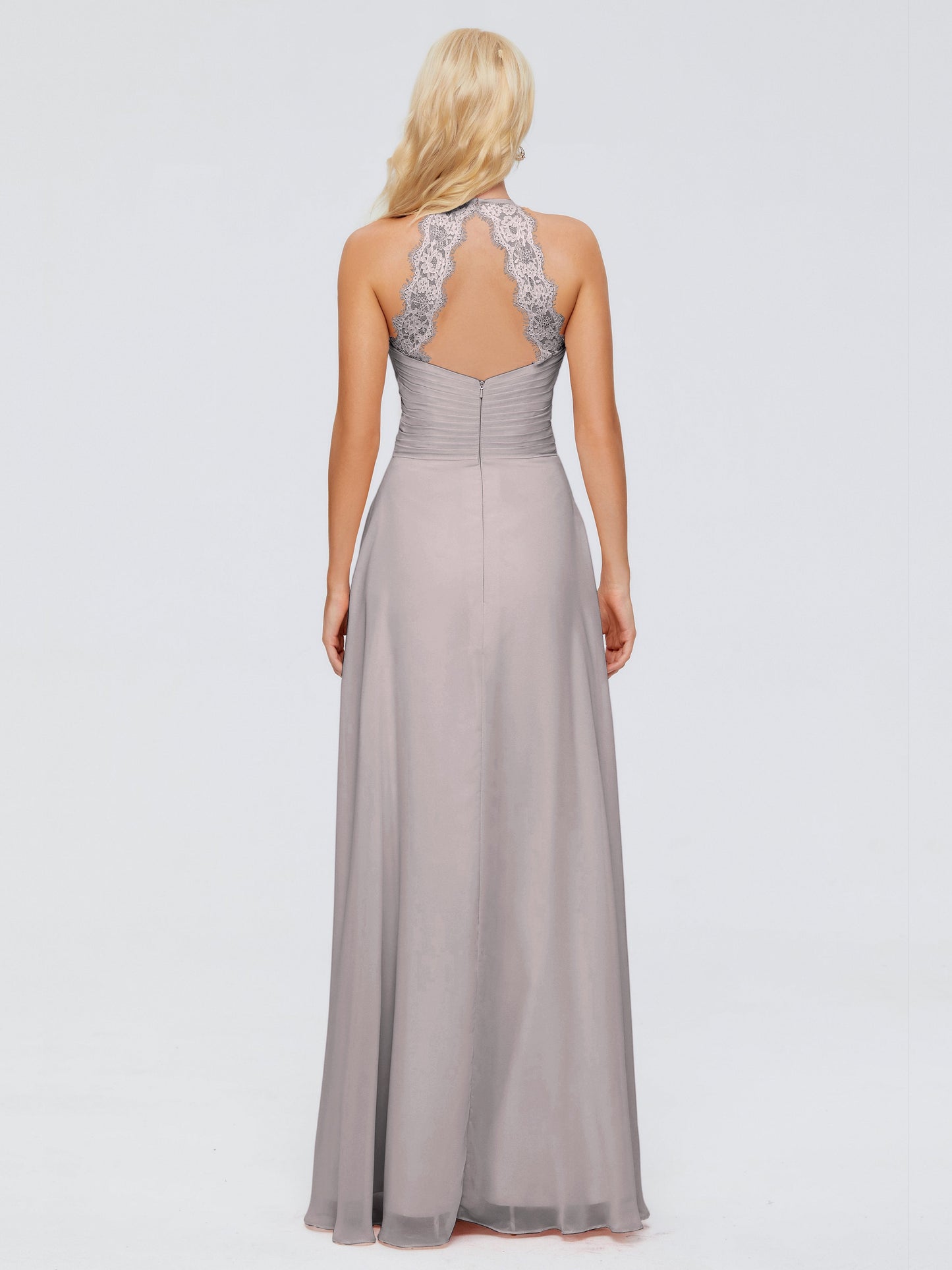 Arya Halter Chiffon Bridesmaid Dresses