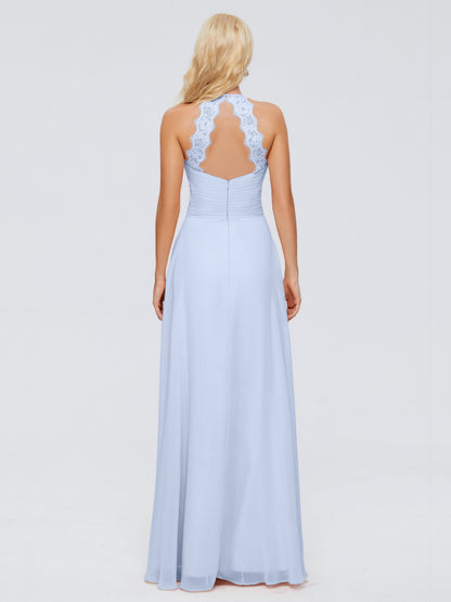 Arya Halter Chiffon Bridesmaid Dresses