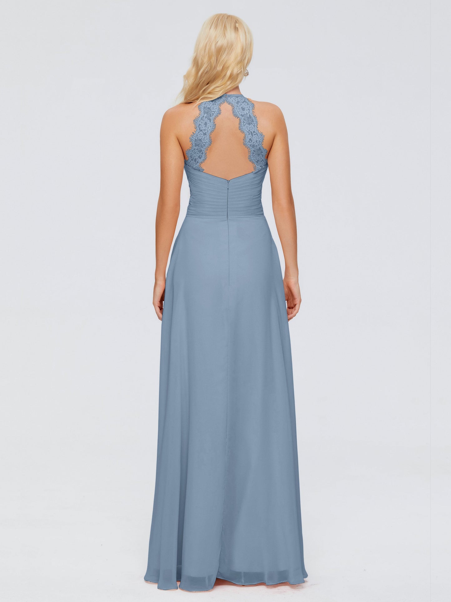 Arya Halter Chiffon Bridesmaid Dresses